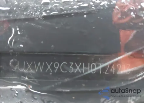 2017 BMW X3 xDrive28I from USA, damaged, VIN 5UXWX9C3XH0T24213